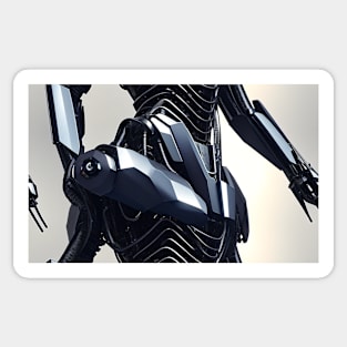 Seamless Futuristic Mech X Sticker